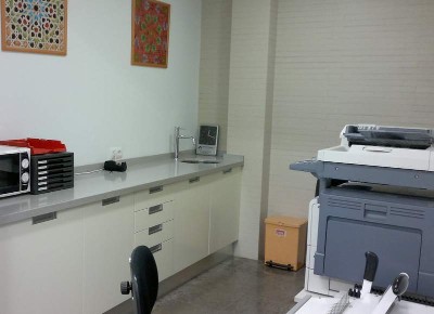 Cocina, fotocopiadora